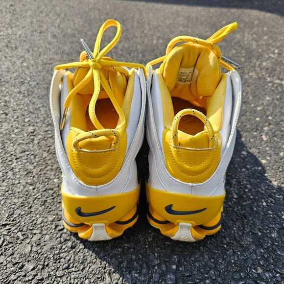 Nike Shox Bomber Jermaine O’Neal Pe Sample White Men's Sz 13 Indiana Pacers NBA - Picture 4 of 6